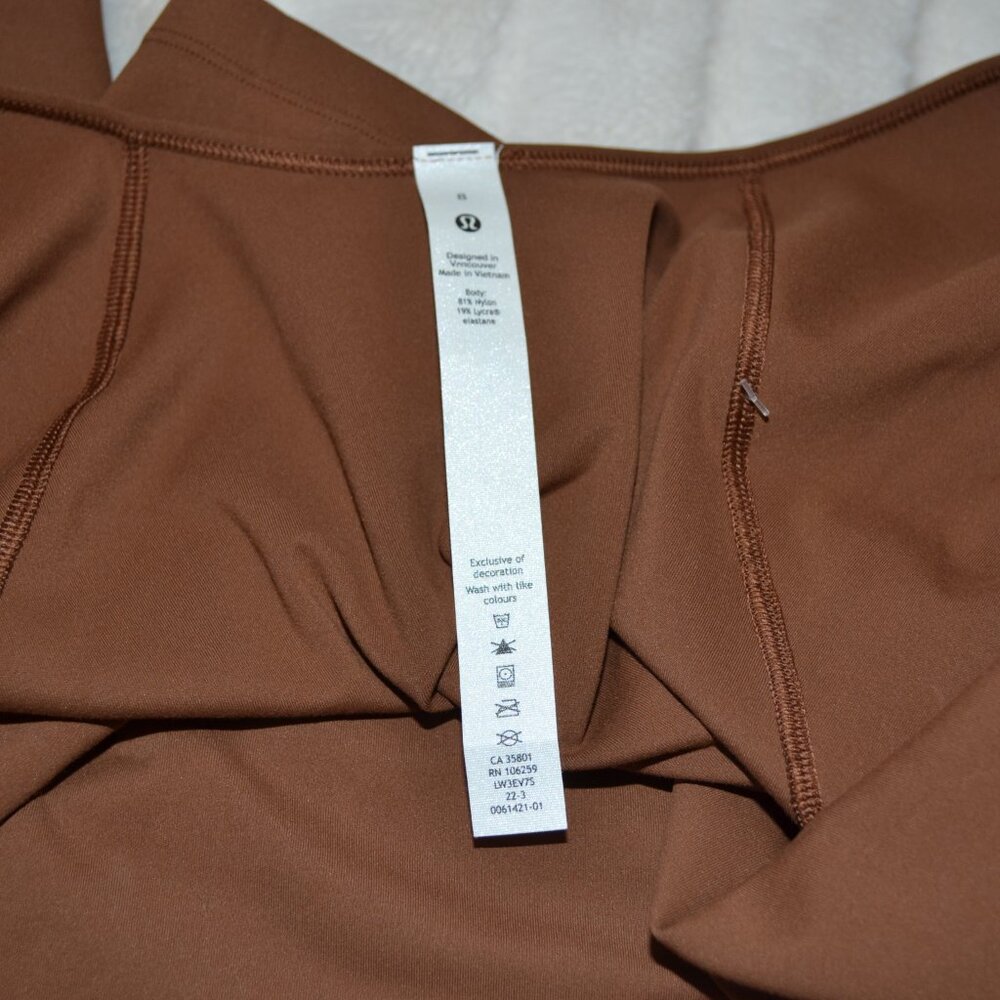 Lululemon NEW align women’s Java brown long sleev… - image 8